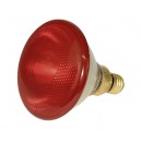 Žárovka vyhřívací úsporná PAR38, červená