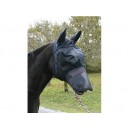Maska proti hmyzu pro koně s ochranou síťkou na uši nozdry, z PVC